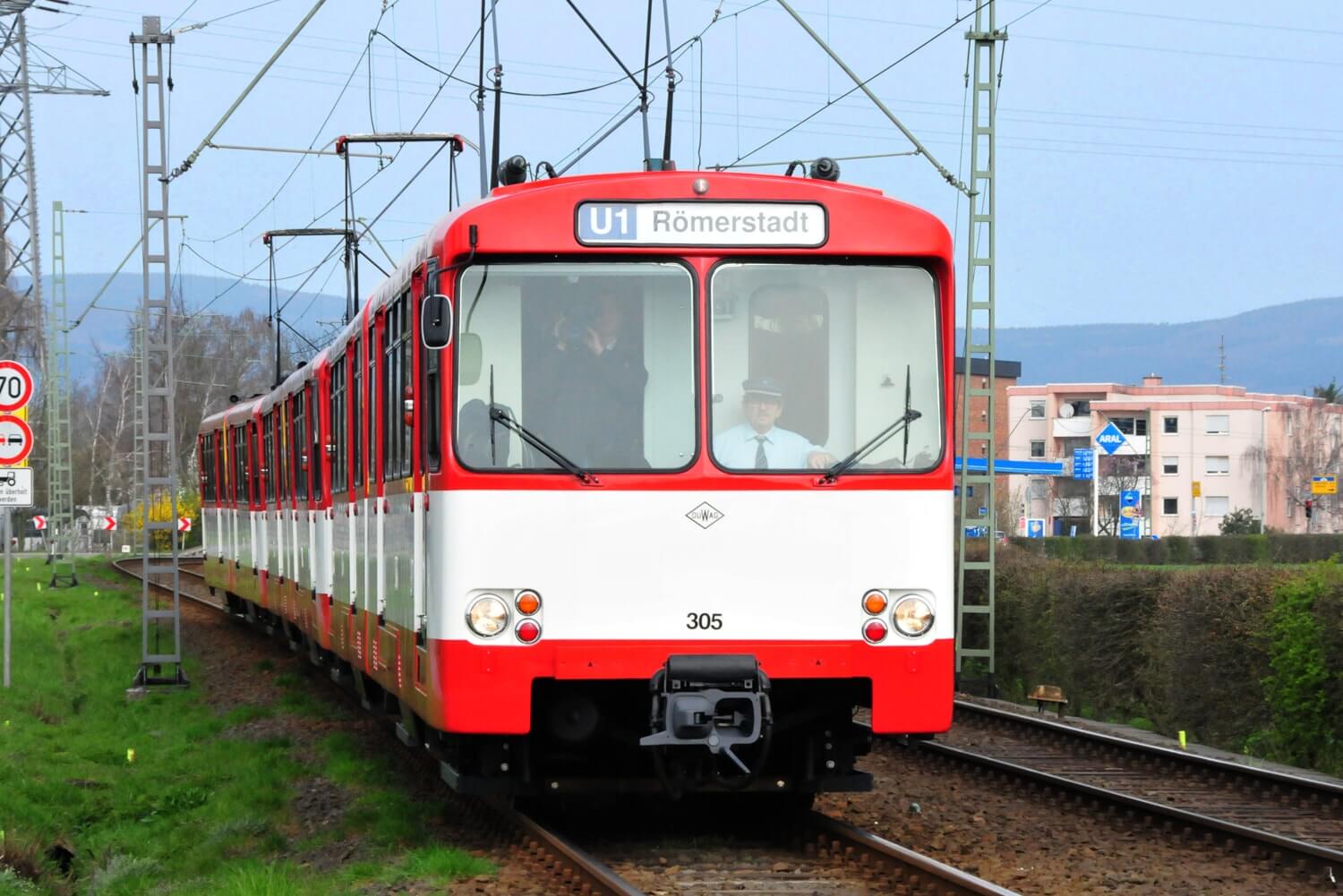 U1 Richtung Römerstadt