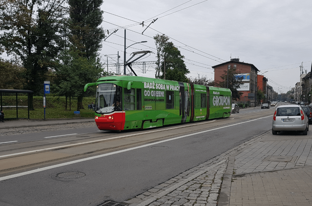 Fahrzeug vom französischen Typ „Citadis Alstom“