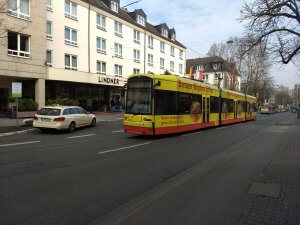 Die kürzeste Fahrt: Zuckschwerdtstraße - Bolongaropalast