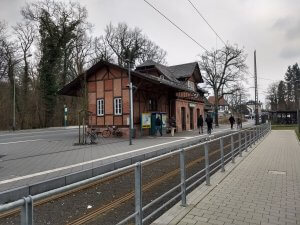 Die Station Neu-Isenburg Stadtgrenze