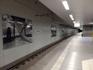 Ostbahnhof, die letzte U-Bahn-Station