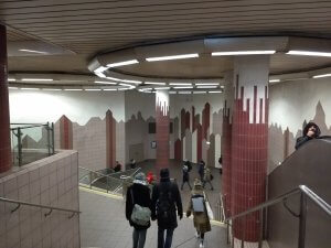 Die S-Bahn-Station Ostendstraße