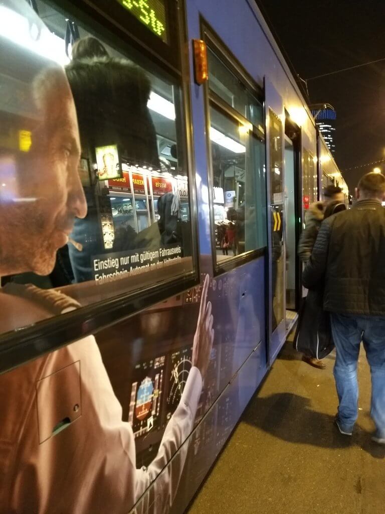 Hauptbahnhof/Münchener Straße: Einsteigen in die letzte Tram