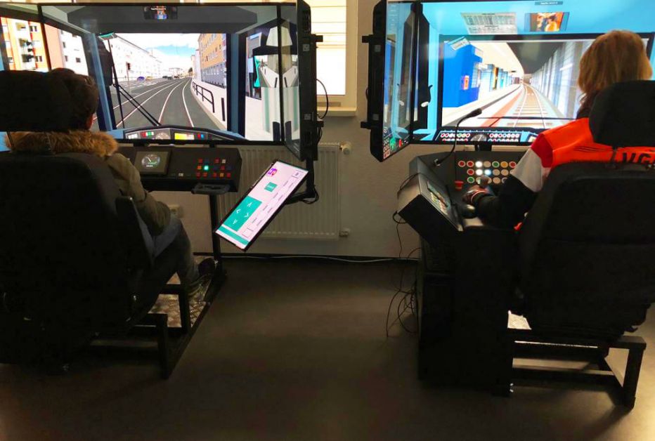 Training am Fahrsimulator